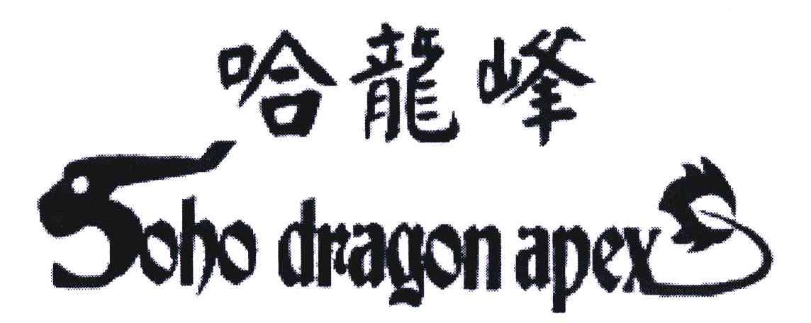 商标名称哈龙峰;SOHO DRAGON APEX商标注册号 5213046、商标申请人福建哈龙峰茶业有限公司的商标详情 - 标库网商标查询