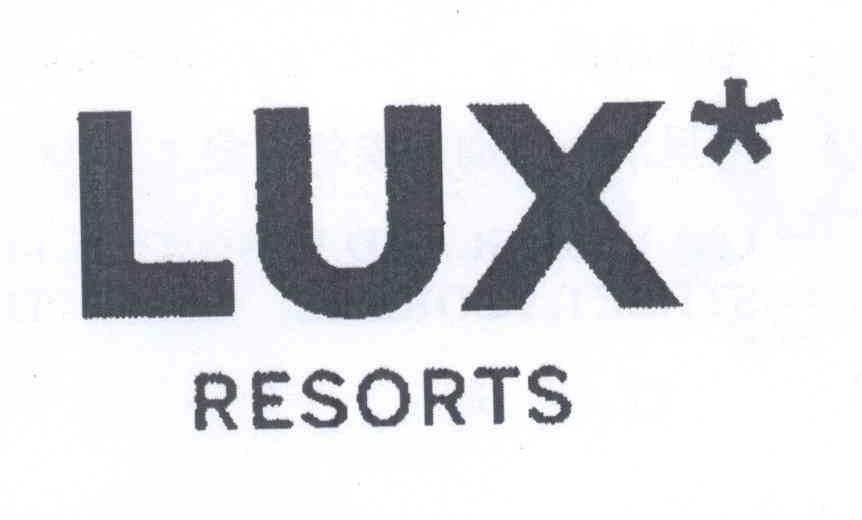 商标名称LUX* RESORTS商标注册号 13274315、商标申请人丽世集团有限公司的商标详情 - 标库网商标查询