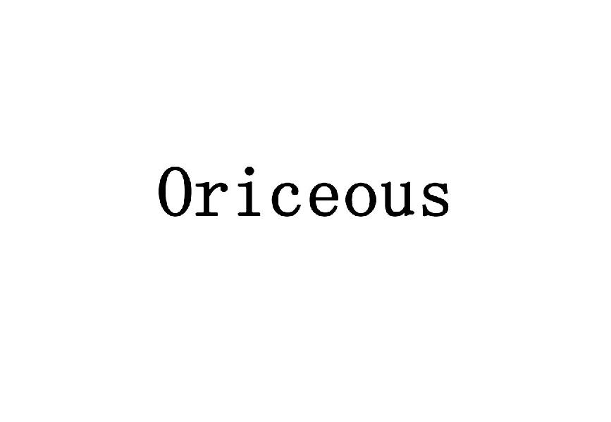 ORICEOUS