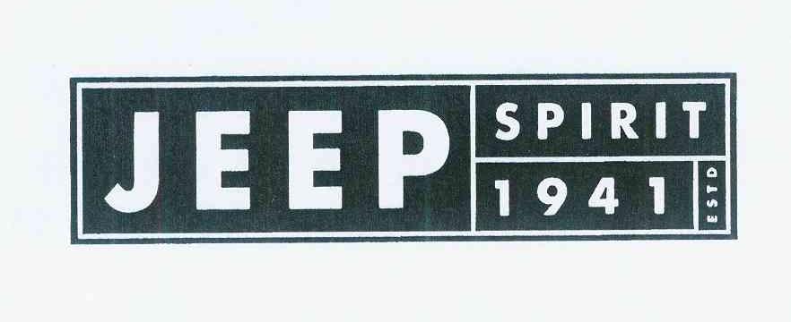 商标名称JEEP SPIRIT ESTD 1941 商标注册号 12165730、商标申请人菲亚特克莱斯勒美国有限公司的商标详情 - 标库网商标查询