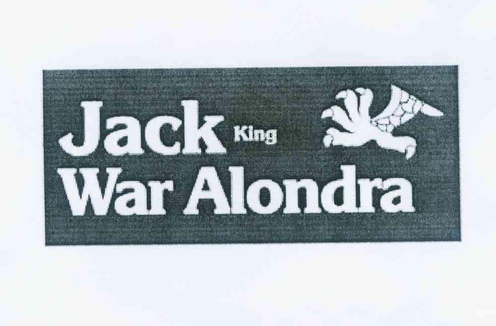 商标名称JACK KING WAR ALONDRA商标注册号 12011794、商标申请人徐道山的商标详情 - 标库网商标查询