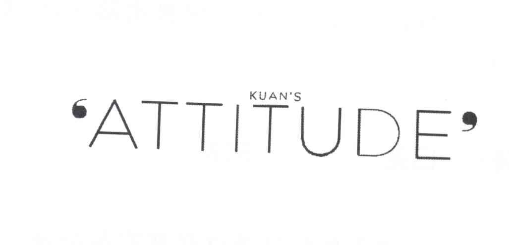 商标名称KUAN'S ATTITUDE商标注册号 12618835、商标申请人宽庭美学股份有限公司的商标详情 - 标库网商标查询