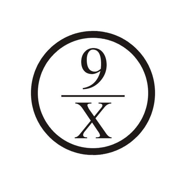 9 X
