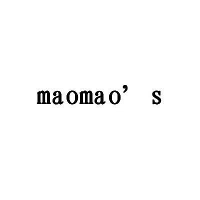 商标名称MAOMAO’S商标注册号 12815828、商标申请人聊城市猫猫包袋有限公司的商标详情 - 标库网商标查询