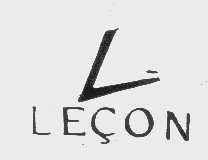 商标名称LECON商标注册号 1100483、商标申请人潮阳市泗联工贸顺成实业公司的商标详情 - 标库网商标查询
