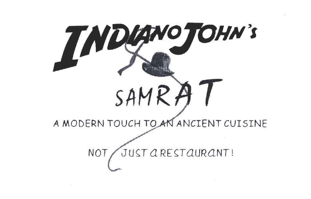 商标名称INDIANO JOHN’S SAMRAT;A MODERN TOUCH TO AN ANCIENT CUISINE商标注册号 5043143、商标申请人陈鎏的商标详情 - 标库网商标查询
