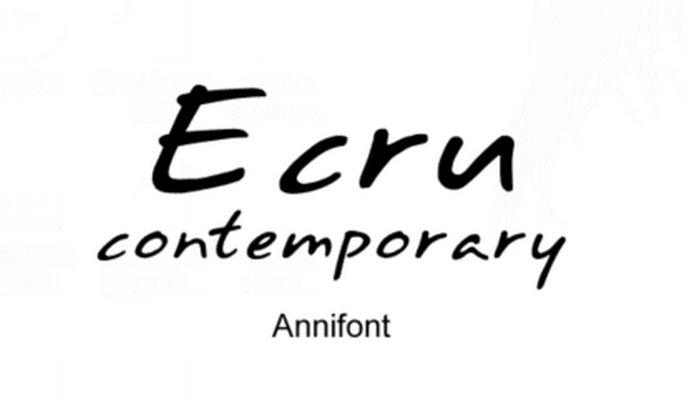 商标名称ECRU CONTEMPORARY ANNIFONT商标注册号 18263397、商标申请人广州市扬纤纺织有限公司的商标详情 - 标库网商标查询