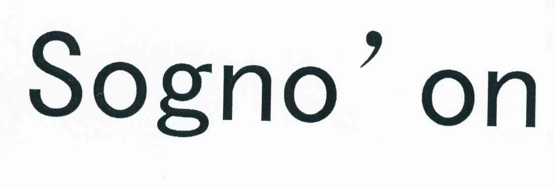 商标名称SOGNO'ON商标注册号 11191543、商标申请人沈阳着度服饰有限公司的商标详情 - 标库网商标查询