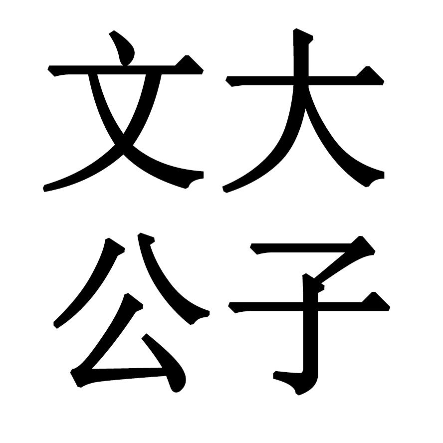 商标文字文大公子商标注册号 53883267,商标申请人广州美空科技有限