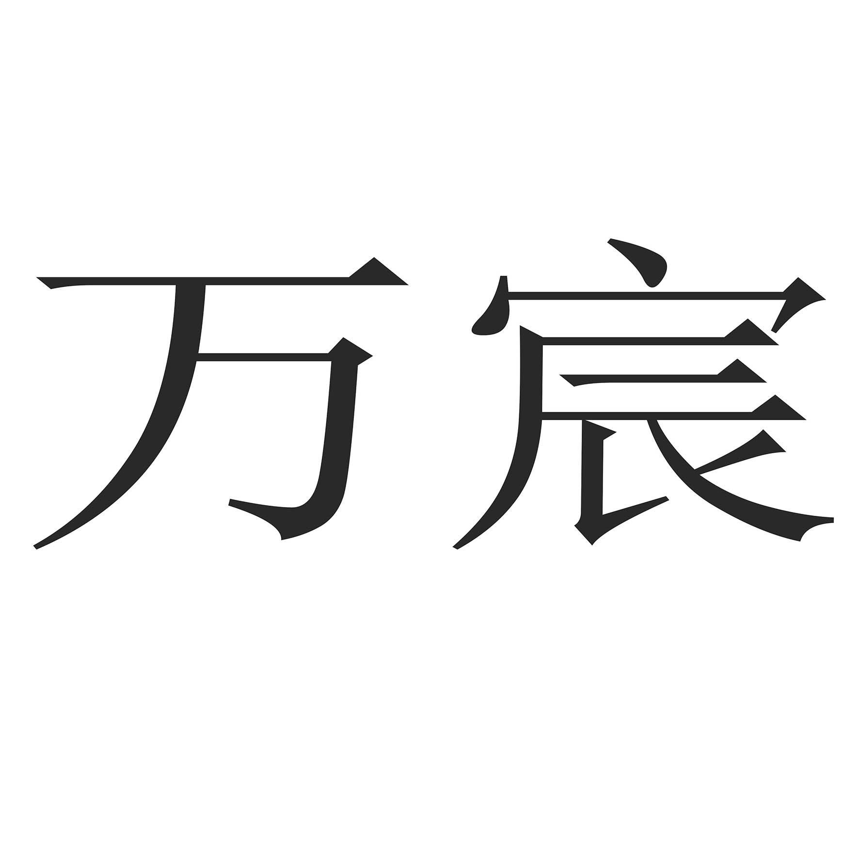 商标文字万宸商标注册号 58694923,商标申请人宁夏万宸新型建材有限