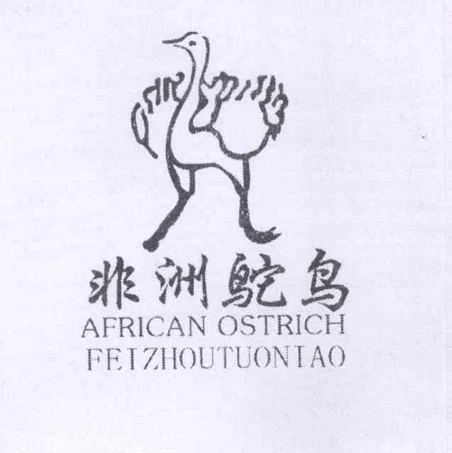 商标名称非洲鸵鸟 AFRICAN OSTRICH FEIZHOUTUONIAO商标注册号 13599629、商标申请人付永新的商标详情 - 标库网商标查询