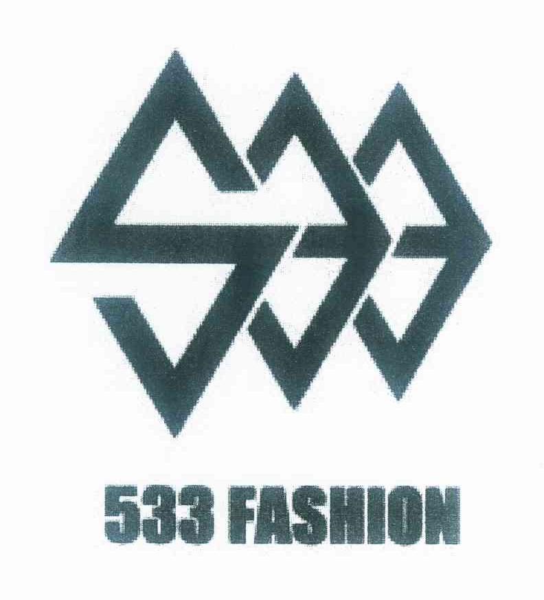 商标名称533 FASHION商标注册号 10321850、商标申请人杭州伍衫服饰设计有限公司的商标详情 - 标库网商标查询