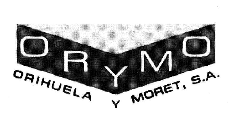商标名称ORYMO ORIHUELA Y MORET，S.A.商标注册号 8328955、商标申请人奥里韦拉莫雷公司的商标详情 - 标库网商标查询