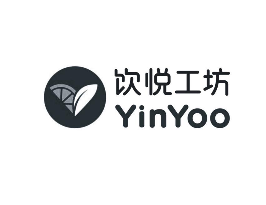 商标文字饮悦工坊 yinyoo商标注册号 36561156,商标申请人郑州金上