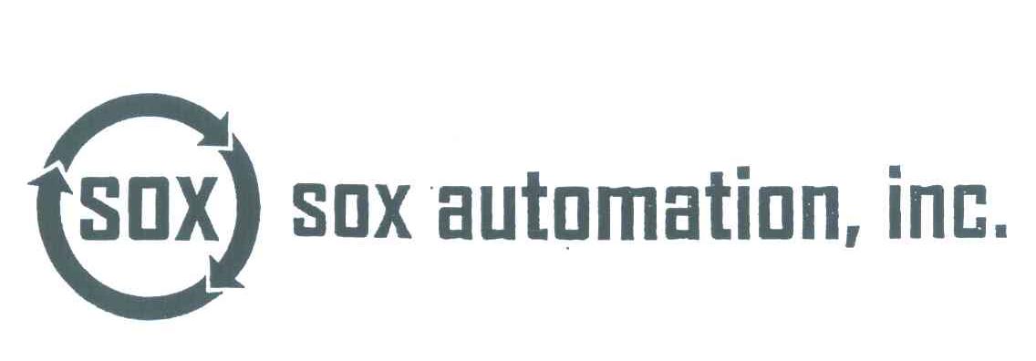 商标名称SOX SOX AUTOMATION，INC商标注册号 5383373、商标申请人萨式自动化公司的商标详情 - 标库网商标查询