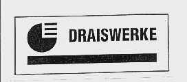 商标名称DRAISWERKE商标注册号 1048649、商标申请人古斯塔夫.艾里希机器制造厂的商标详情 - 标库网商标查询