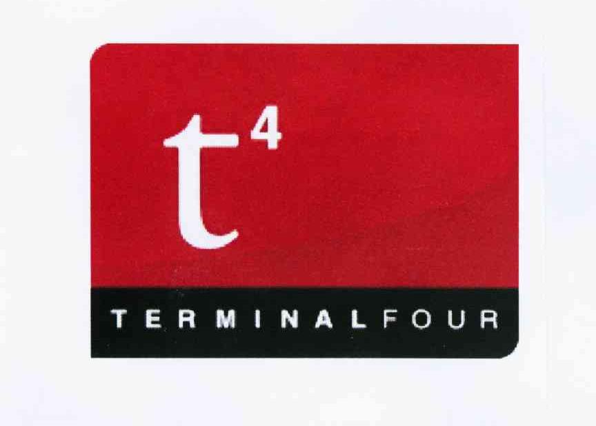 商标名称T4 TERMINALFOUR商标注册号 10334056、商标申请人第四终点解决方案有限公司的商标详情 - 标库网商标查询