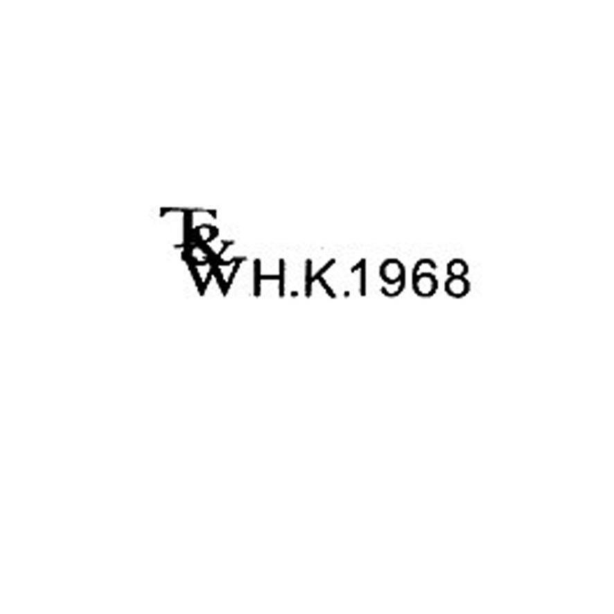 商标名称T&WHK 1968商标注册号 12812129、商标申请人宁波若男服饰有限公司的商标详情 - 标库网商标查询