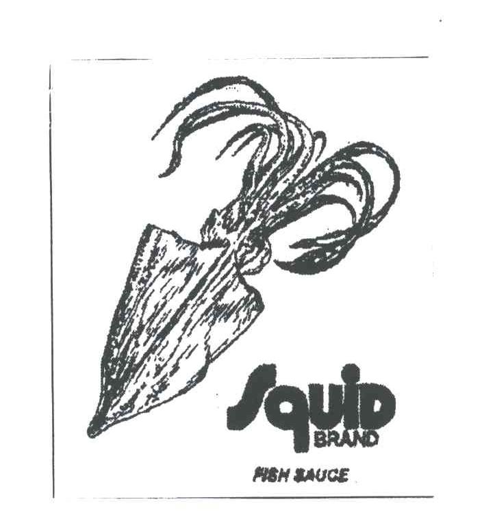 商标名称SQUID BRAND商标注册号 3221943、商标申请人泰鱼露厂（鱿鱼标）有限公司的商标详情 - 标库网商标查询