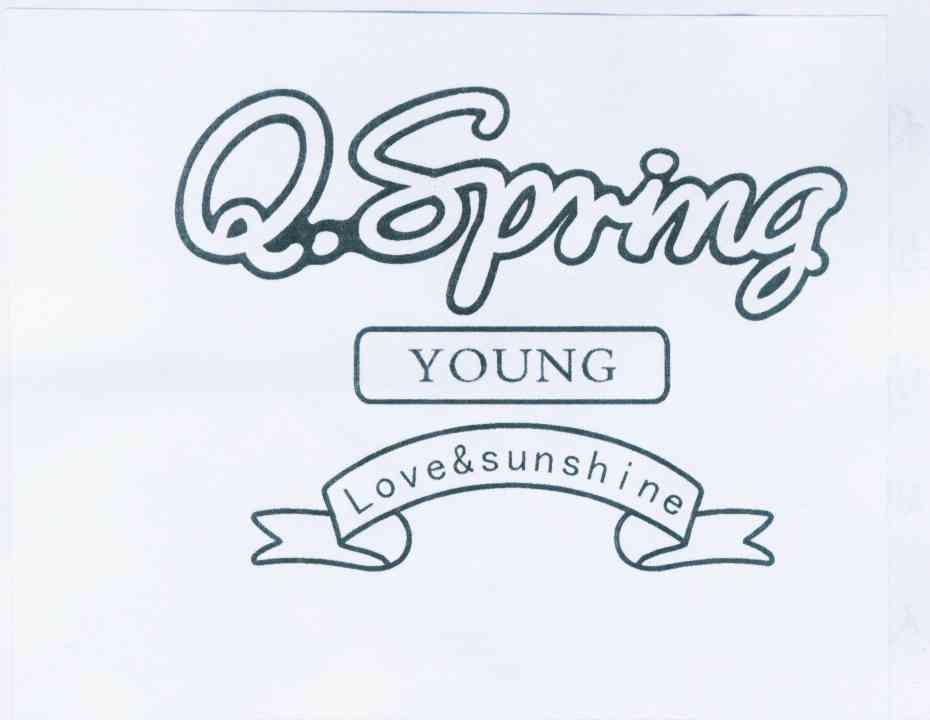 商标名称Q.SPRING YOUNG LOVE&SUNSHINE商标注册号 12052474、商标申请人梁佩瑜的商标详情 - 标库网商标查询