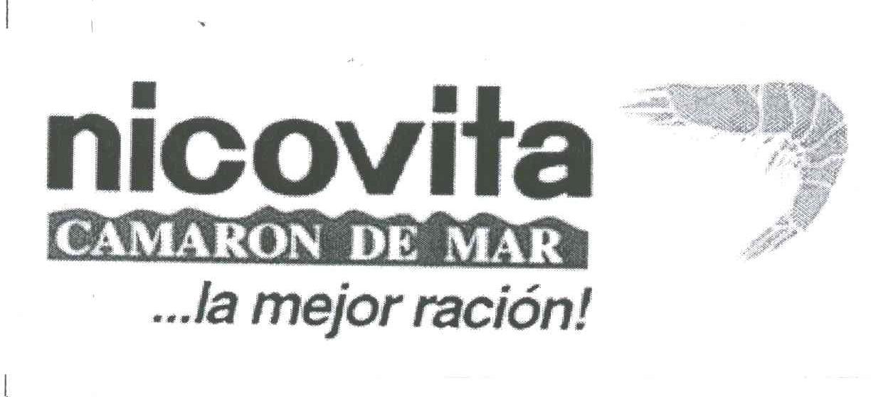 商标名称NICOVITA CAMARON DE MAR LA MEJOR RACION商标注册号 3487156、商标申请人爱里克普公司的商标详情 - 标库网商标查询