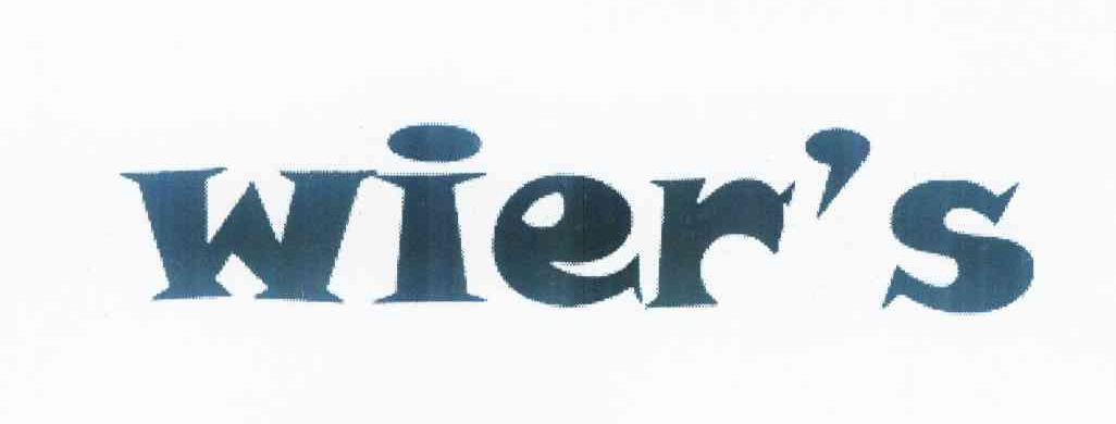 商标名称WIER＇S商标注册号 11363736、商标申请人广州李威霖服饰有限公司的商标详情 - 标库网商标查询
