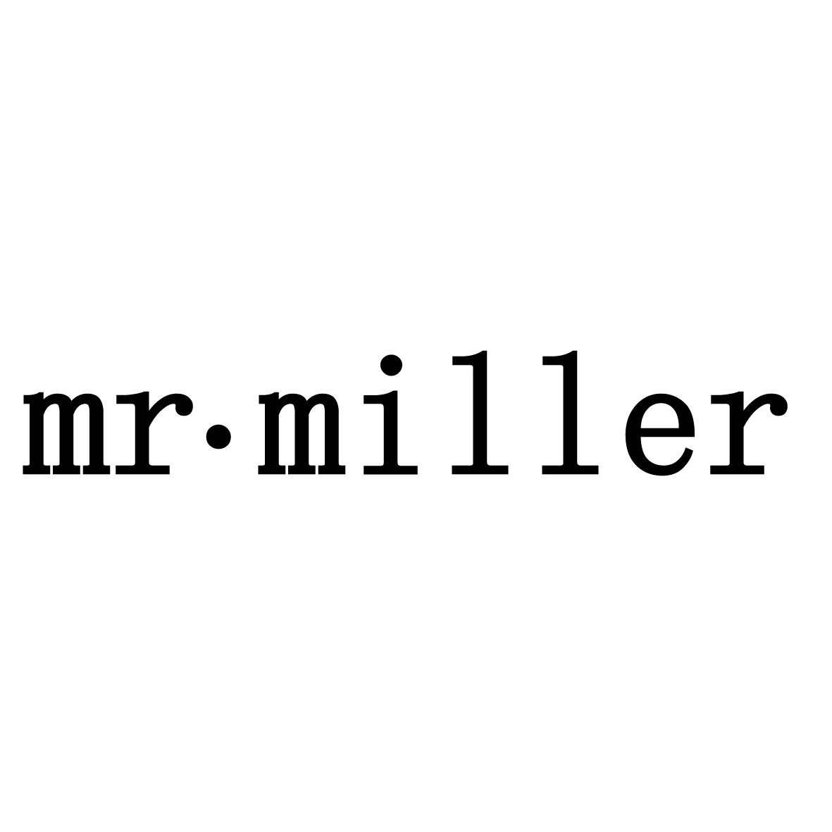 商标文字mr·miller商标注册号 54365369,商标申请人义乌鹿班家居用品