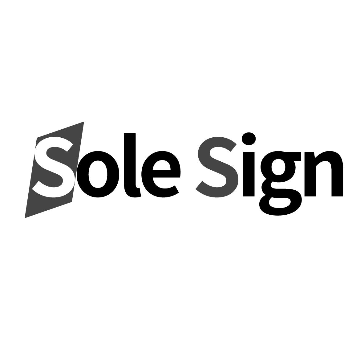 SOLE SIGN