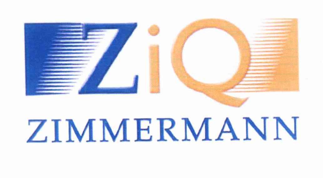 商标名称ZIQ ZIMMERMANN商标注册号 10211350、商标申请人兹默曼股份有限公司的商标详情 - 标库网商标查询