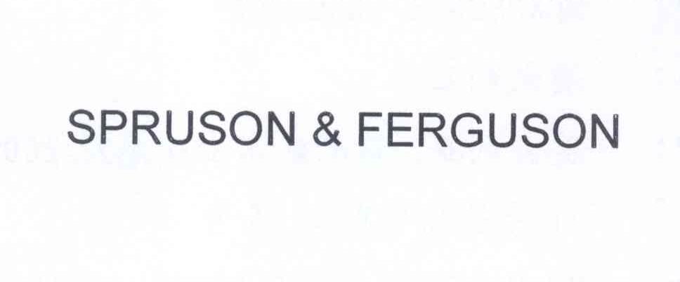 商标名称SPRUSON&FERGUSON商标注册号 12862336、商标申请人斯普森弗格森有限公司的商标详情 - 标库网商标查询