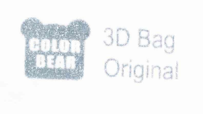 商标名称COLOR BEAR 3D BAG ORIGINAL商标注册号 10097911、商标申请人周勤辉G（5）的商标详情 - 标库网商标查询