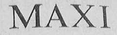 MAXI