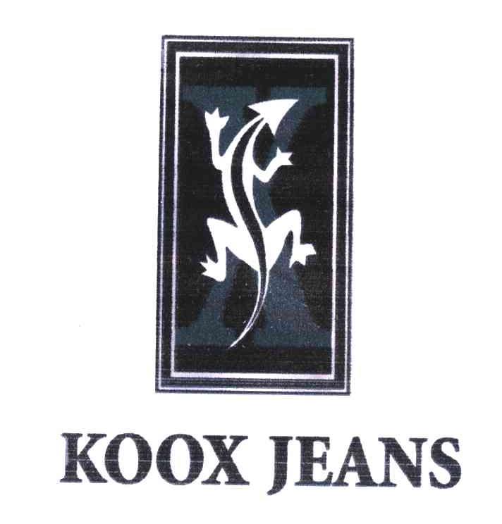 商标名称KOOX JEANS商标注册号 4817186、商标申请人朱焕峰的商标详情 - 标库网商标查询