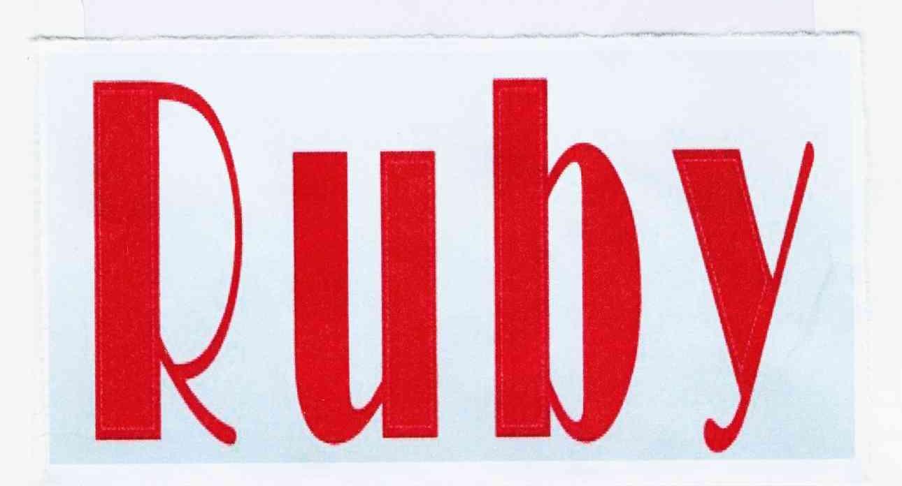 商标名称RUBY商标注册号 10082542、商标申请人北京若宾服饰贸易有限公司的商标详情 - 标库网商标查询