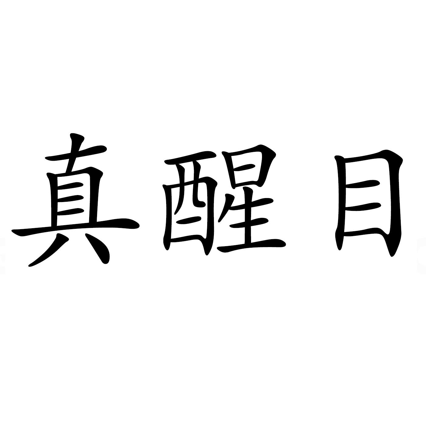 商标文字真醒目商标注册号 59621000,商标申请人广东立明堂数字文化