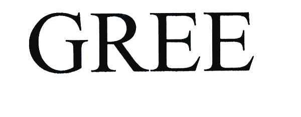 GREE商标标样