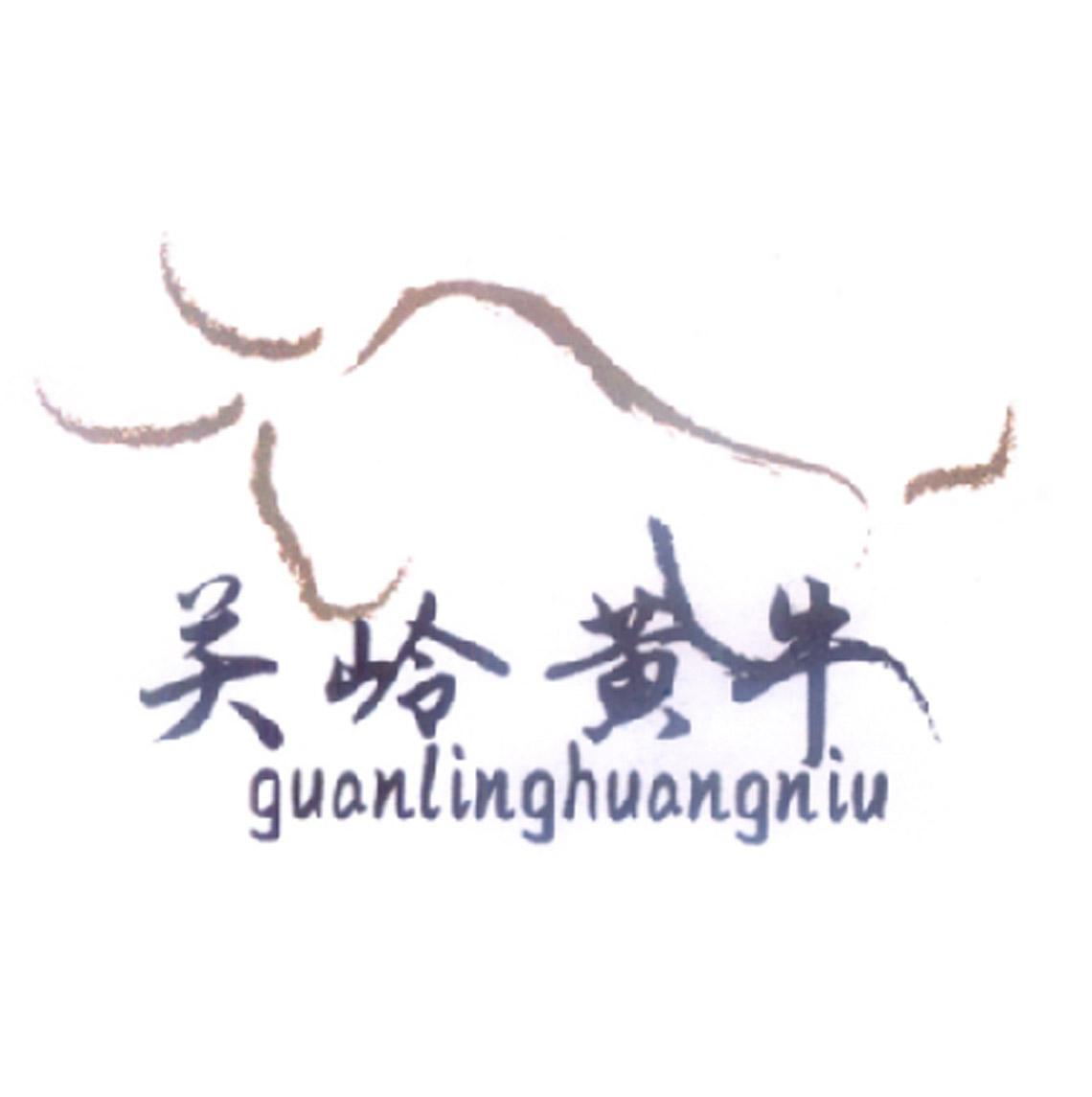 商标文字关岭黄牛商标注册号 60381341,商标申请人关岭自治县关岭牛