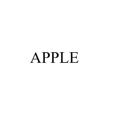 APPLE商标标样
