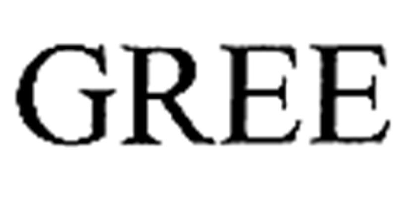 GREE商标标样