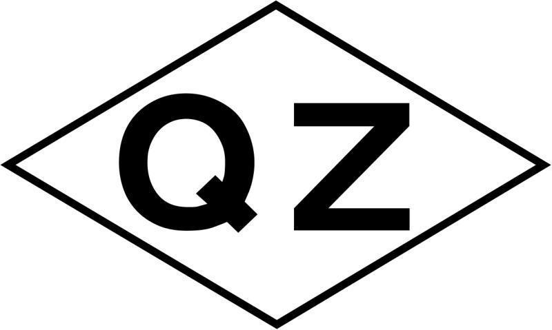 商标文字qz商标注册号 50101586,商标申请人河北秦重机械设备科技有限