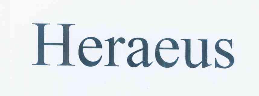 商标文字heraeus商标注册号 11922324,商标申请人贺利氏集团有限公司