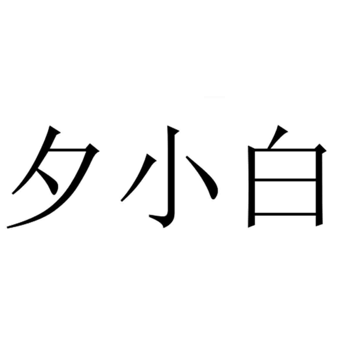 商标文字夕小白商标注册号 54864992,商标申请人山东剧豆网络科技有限