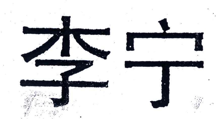李宁商标标样