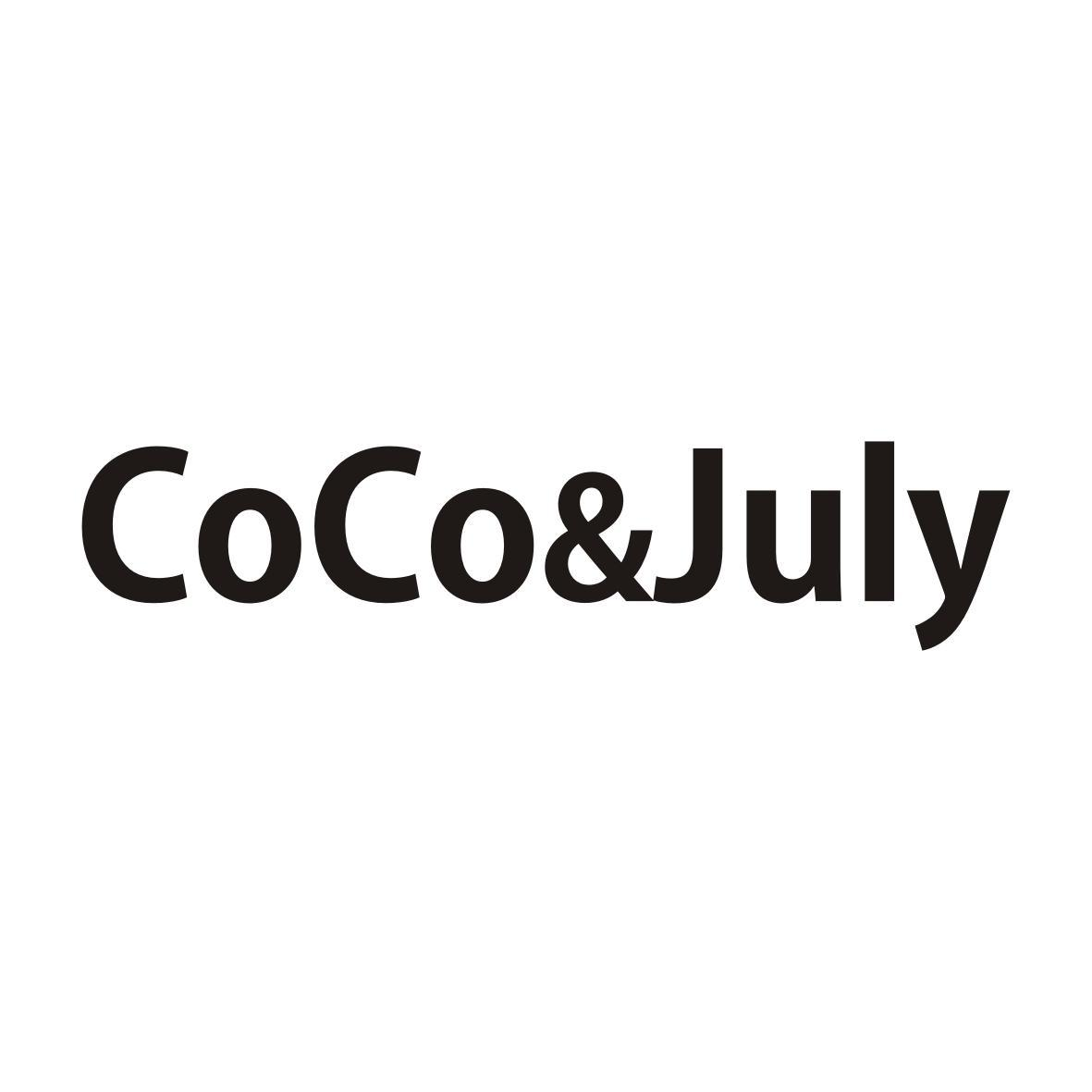 商標文字coco&july商標註冊號 60802658,商標申請人摩可商貿有限