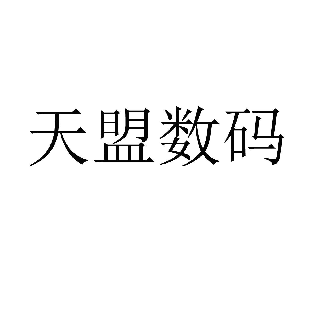 商标文字天盟数码商标注册号 47870945,商标申请人天盟香港控股有限