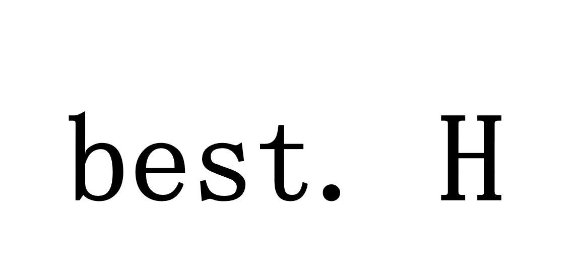 商标文字best.