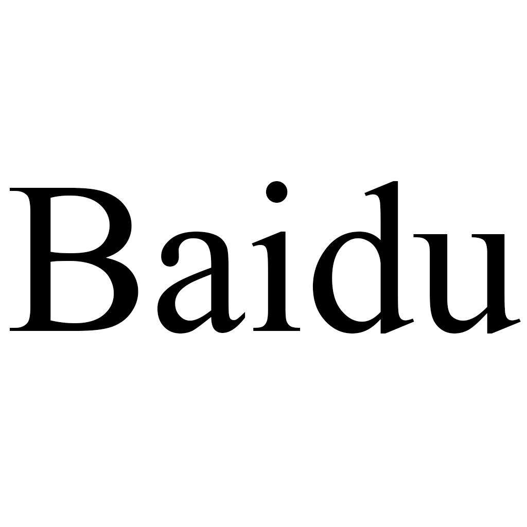BAIDU商标标样