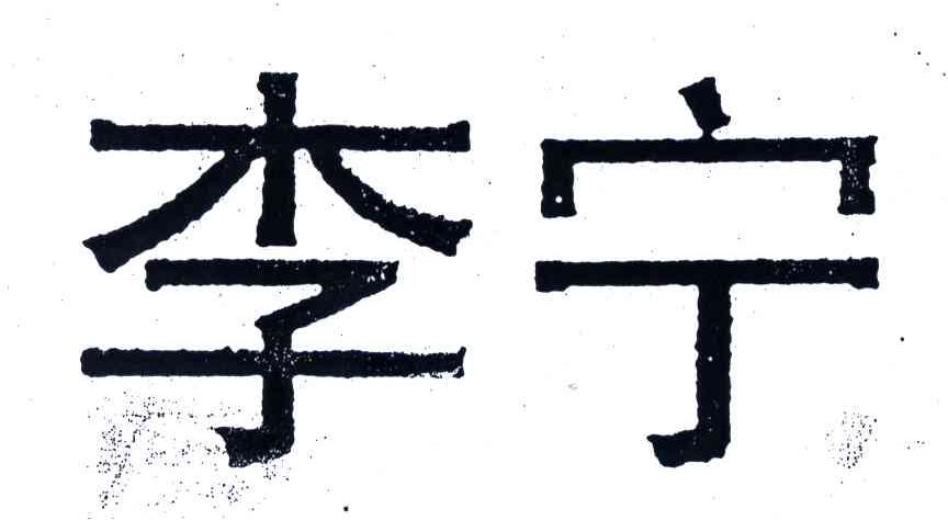 李宁商标标样