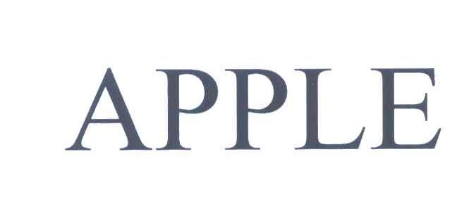 APPLE商标标样
