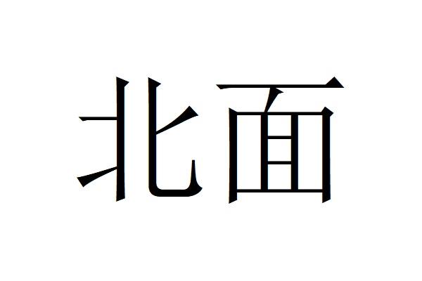 北面商标标样
